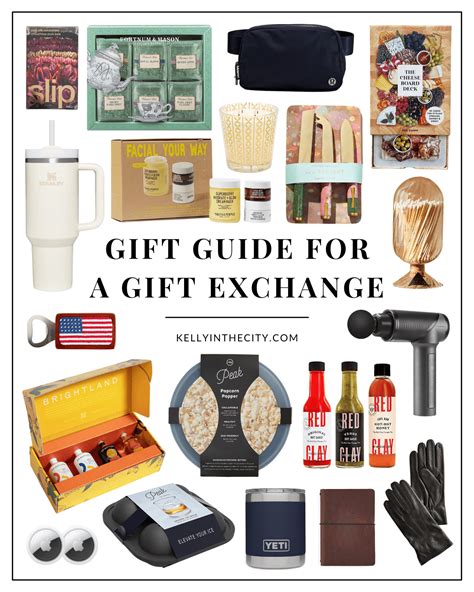 what are good gift exchange ideas - Widgety Goodness