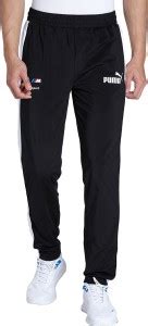 PUMA BMW MMS MT7 Track Pants slim Solid Men Black Track Pants - Buy ...