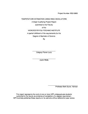 Fillable Online wpi FPGA Temperature Sensor - Worcester Polytechnic ...