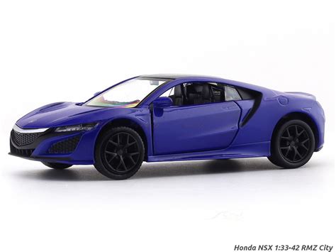 Honda NSX Blue 1:33-42 RMZ City licensed pull back car scale model ...