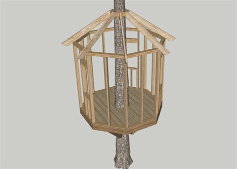 Image result for Tree House Octagonal Building