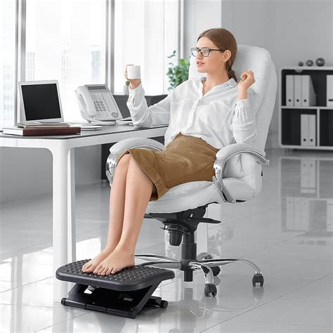 HUANUO Foot Rest for Under Desk at Work, Adjustable India | Ubuy