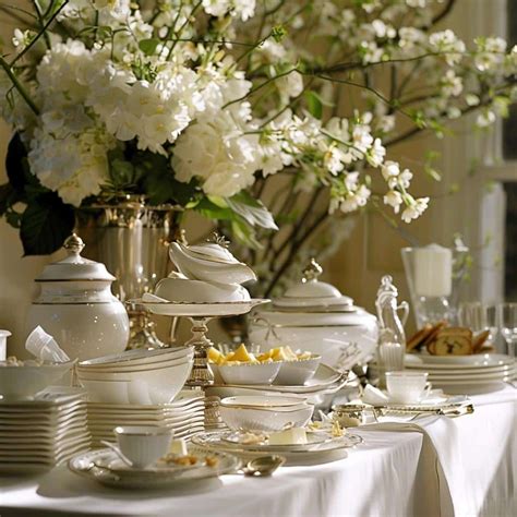 Buffet Table Set Up 的图像结果