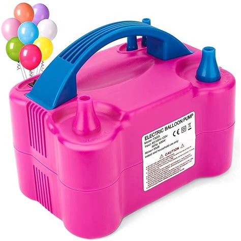 D ETERNAL Portable Electric Baloon Inflator Air Pump for Balloons With ...