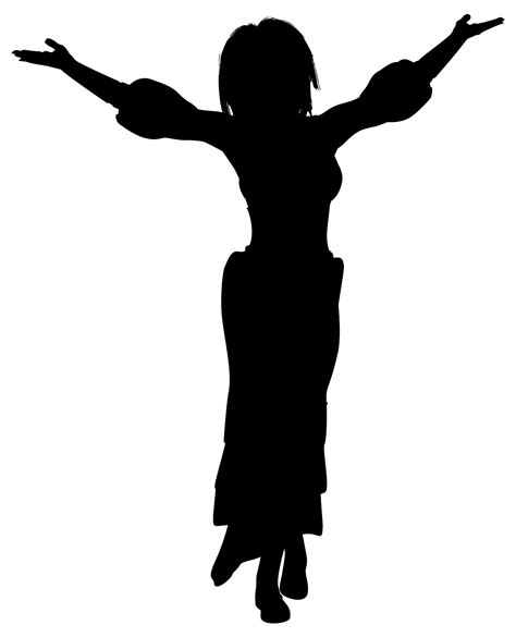 Woman Silhouette SVG - RawSVG