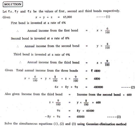 Image result for Gaussian Method Matrix