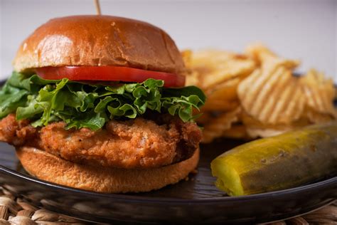 Breaded Chicken Sandwich - Paradise Kitchens