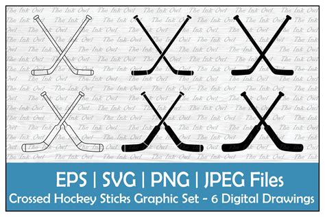 Crossed Hockey Sticks Clipart at Raymond Irwin blog