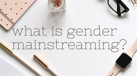 Image result for Gender Mainstreaming Examples