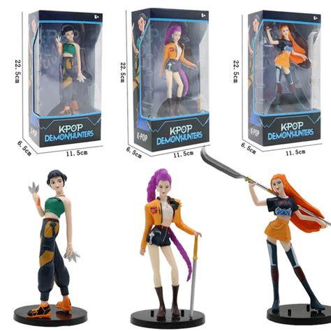KPOP Demon Hunters Action Figure – Rumi, Mira & Zoey Collectible Toy