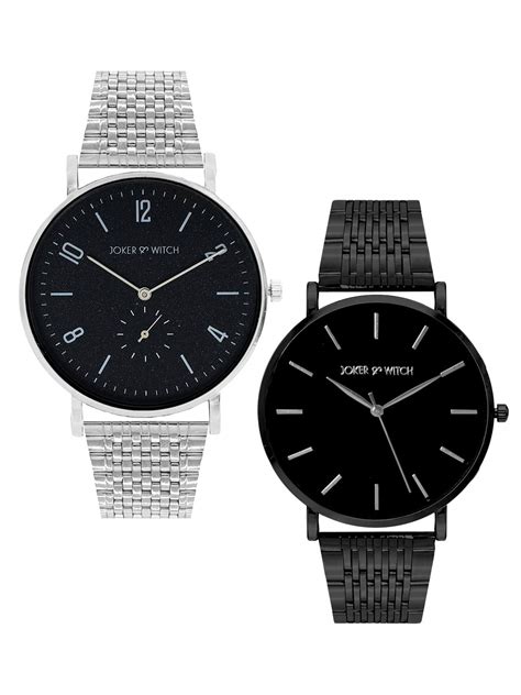 Joker & Witch Nathan & Hailey Couple Watch Gift Set for Men and Women ...