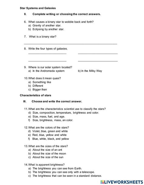 Image result for 6th Class Science Exercise