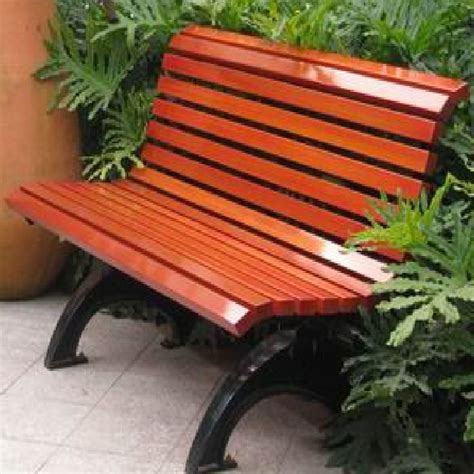 户外实木公园椅实木长椅子塑木公共座椅铁艺铸铝长条椅庭院凳-阿里巴巴