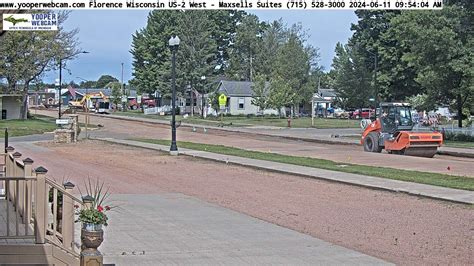 Explore Florence WI Live Webcam Views - Central Ave, US141/US2