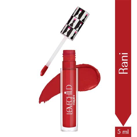Buy Red Matte Lipstick | Red Liquid Lipstick | Lovechild Masaba – LoveChild