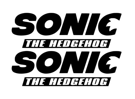 Sonic The Hedgehog Logo Font