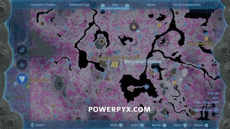 Zelda Tears of the Kingdom All Bargainer Statue Locations