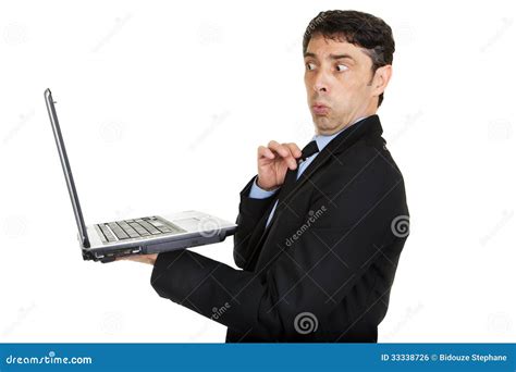 Man looking taken aback stock photo. Image of prude, appalled - 33338726