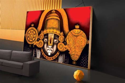 tirupati balaji face painting balaji painting on canvas