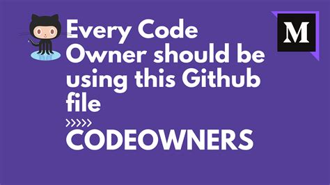 Example Git Codeowners File 的图像结果