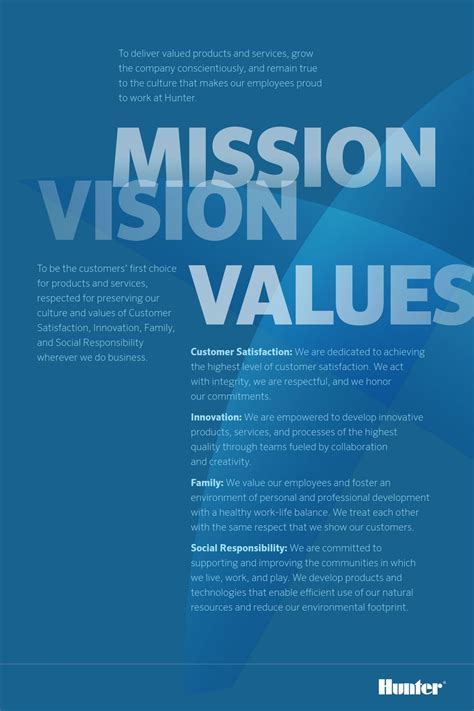 Mission And Vision Statement Template, It Should Paint A Broad Picture ...