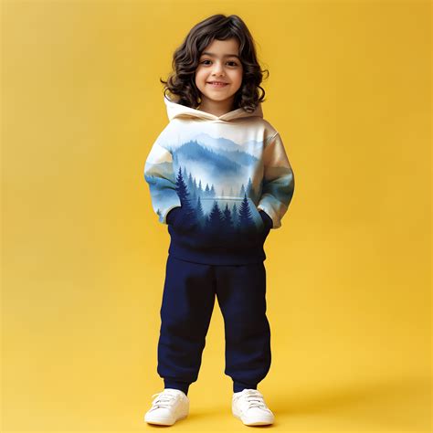 Mountain View Hoodie Co-ords Set – Possessif