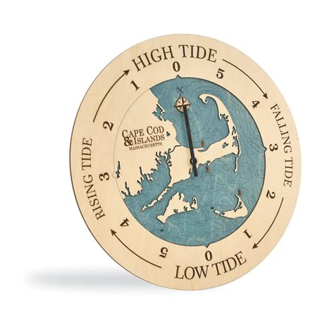 Sea and Soul Charts Cape Cod Tide Clock | Sea and Soul Charts