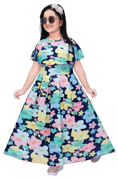 Buy Laraib Fashion Girls Maxi Dress, A-Line Dresses, Frocks (Gown01 ...