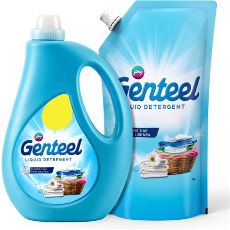 Godrej Genteel Top load and Front load Fresh Liquid Detergent Price in ...