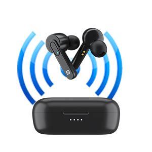 Portronics Harmonics Twins 24 Smart TWS Earbuds with Bluetooth 5.0 ...