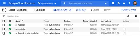 Image result for Google Cloud Functions Python