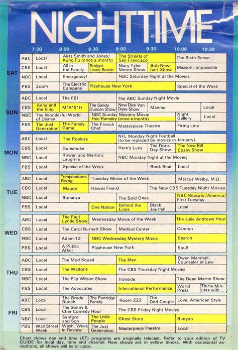 TV Guide Schedule 的图像结果