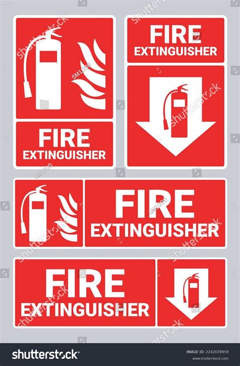 Big Image Fire Extinguisher Sign Free Transparent PNG, 43% OFF