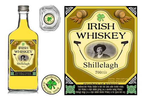 Entry #17 by woodleyred for Logo and bottle label design for Shillelagh ...