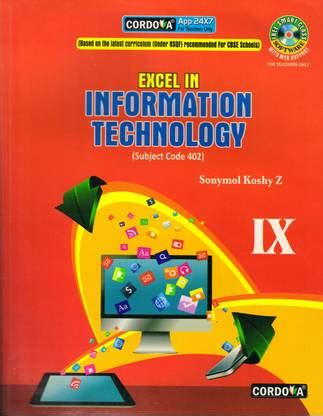 Cordova Excel In Information Technology For Class - 9 Subject Code ...