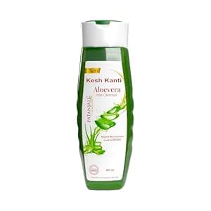 Buy Patanjali Kesh Kanti Aloevera Hair Cleanser 180ML, Natural ...