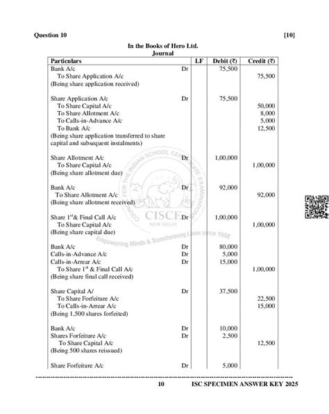 Image result for ISC Accounts Sample Paper Class 12 Sem 2