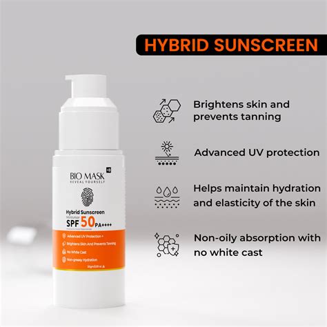 Niacinamide and Hyaluronic Acid Hydrating Sunscreen SPF50 PA++++ | 30g ...