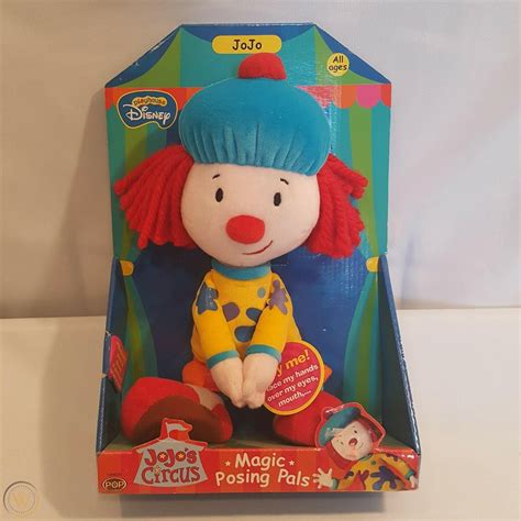 Playhouse Disney JoJos Circus Magic Posing Pal JoJo the Clown Plush Pal ...