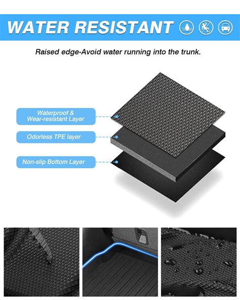 Snapklik.com : Powerty Trunk Mat For 2023 2024 2025 2026 Lexus RX RX350 ...
