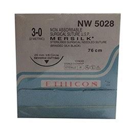 Suture Mersilk Ethicon 3-0 NW5028 - Dentalmart