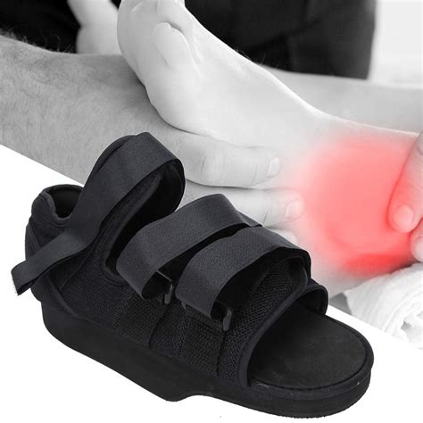 Lightweight Walking Shoe, Post OP Shoe, Soft Adjustable Fastener Strap ...