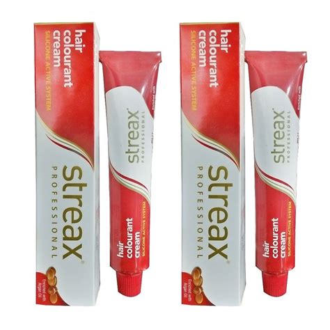 Streax Professional Argan Secrets Hair Colourant Cream - Vibrant Hair ...