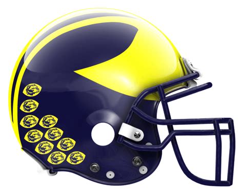 University of Michigan Helmet Logo - LogoDix
