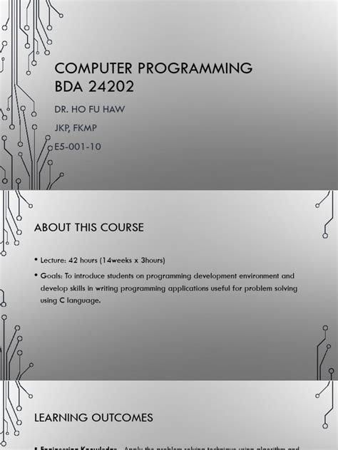 Image result for Introduction to Computer Programing Chapter One