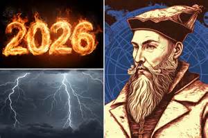 Nostradamus’ predictions for 2026 include rivers of blood, plague of ...