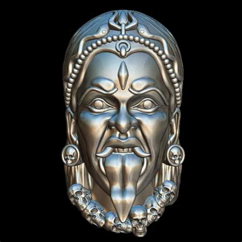 Buy Kali Ma 3D Model Jewelry Design - Divine Pendant