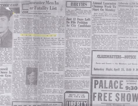 my family tree blog » Lancaster Eagle Gazette