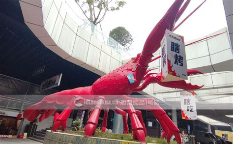 可制作大型海洋生物雕塑装饰(大龙虾) - 景盛龙翔
