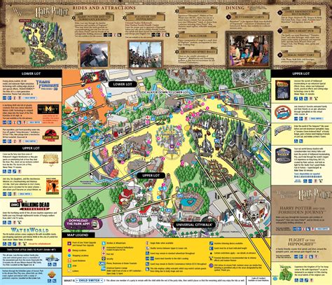 Universal Studios Hollywood Map